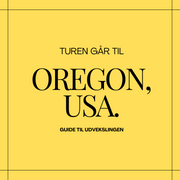 Turen går til: Oregon, USA.
