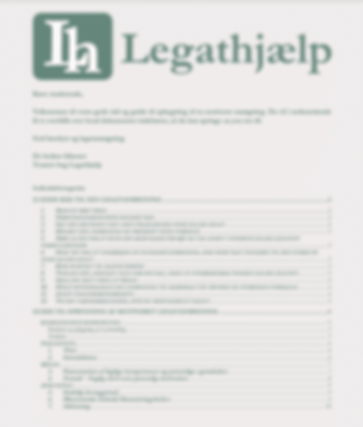 Guide til motiveret ansøgning - Legathjælp